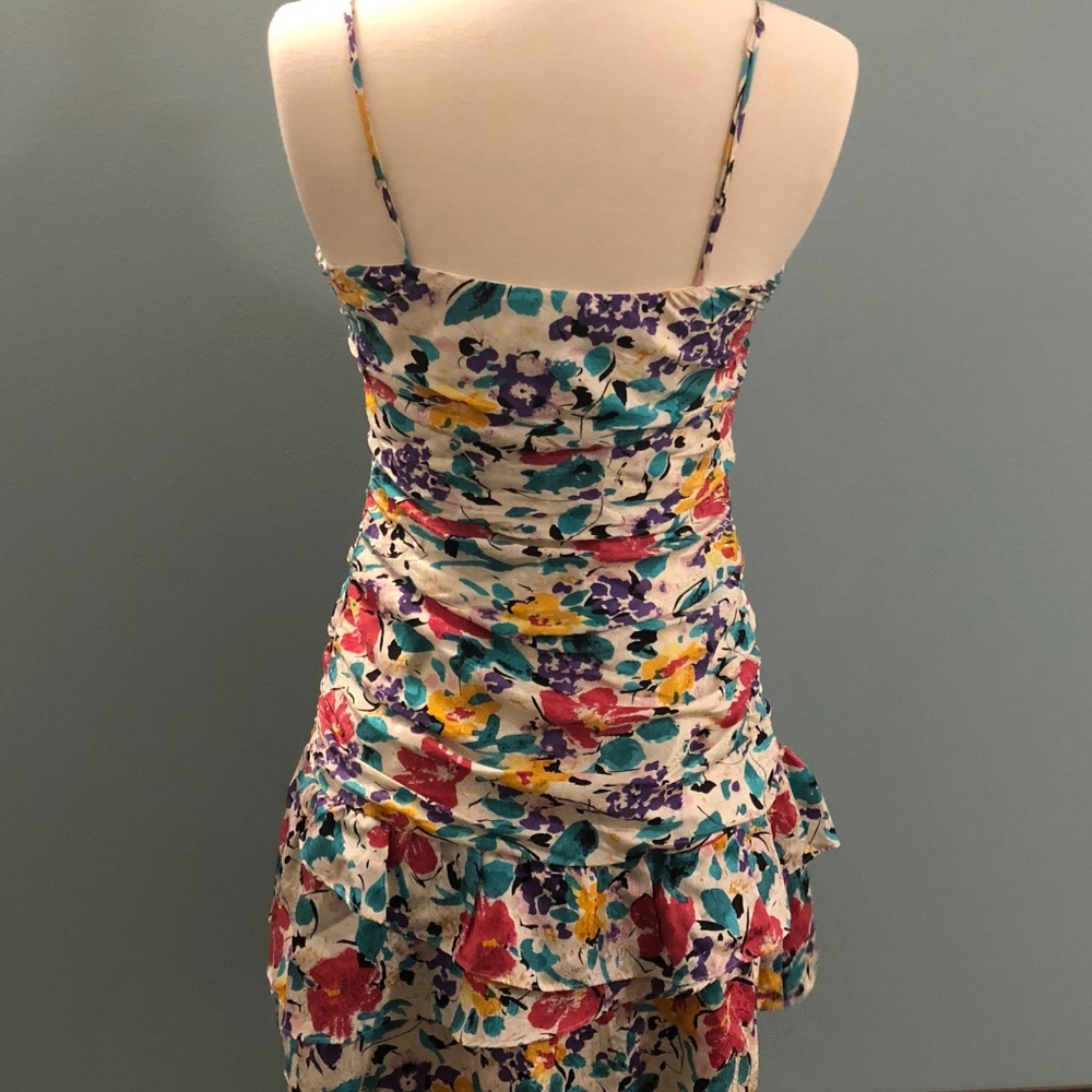 Twelfth Street Cynthia Vincent Y2K floral multi-tier dress - Picture 4 of 4